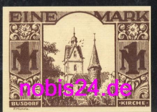 33102 Paderborn  Emergency money 1st mark 1921