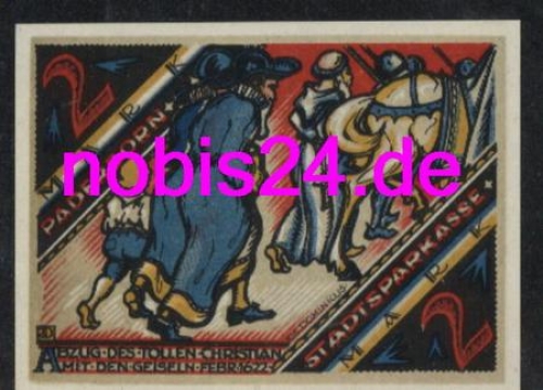 Paderborn Emergency money 2 marks 1921