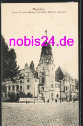 Magdeburg Kaiser Museum Denkmal *ca.1915