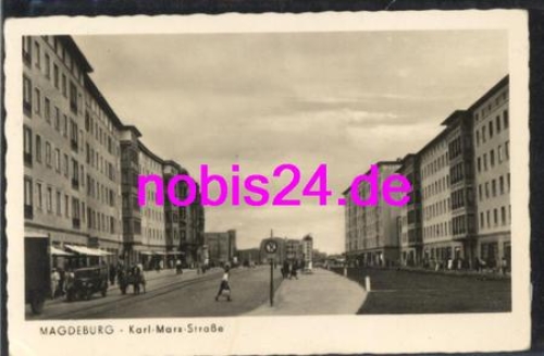 Magdeburg Karl Marx Strasse o 24.3.1959