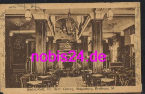 Magdeburg Schloss Cafe o 13.4.1921