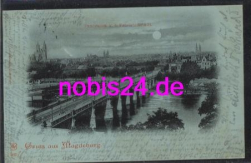 Magdeburg moonlight card o 4.11.1898