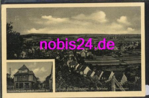 35576 Naunheim mit Geschäft Bill *ca.1940