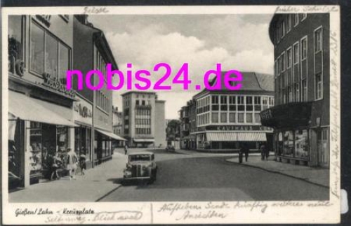 35390 Gießen Kreuzplatz Kaufhaus o ca.1960