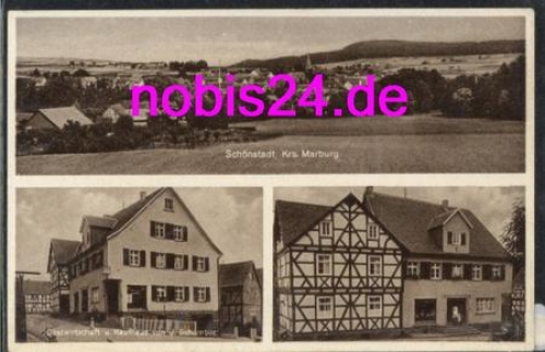 35091 Schoenstadt Gasthaus Kaufhaus *ca.1950