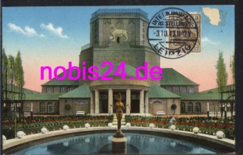 Leipzig Internationale Baufachausstellung Nr.105 o 1913
