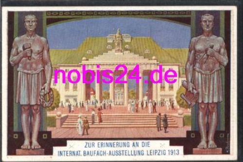 Leipzig International Building Exhibition 1913 Card No. 12
