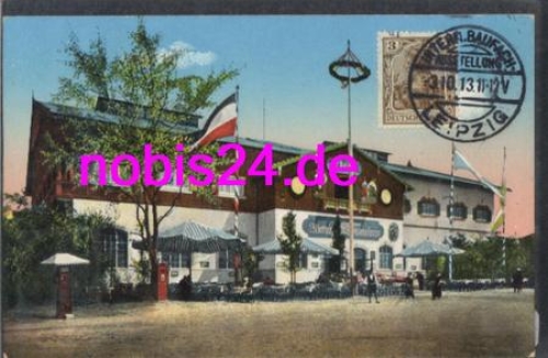 Leipzig International Building Exhibition Card No. 41 o October 3rd, 1913