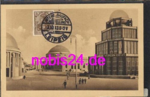Leipzig International Building Exhibition Card No. 74 o October 3rd, 1913