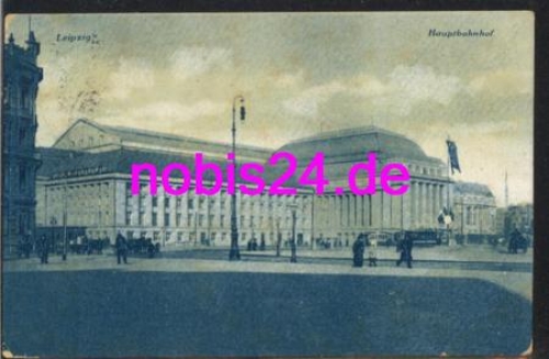 Leipzig main station o 31.10.1913