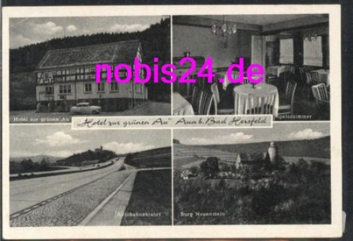Aua Hotel zur grünen Au Autobahn *ca.1955