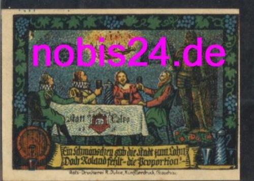 39240 Calbe Notgeld 50 Pfennige 1917