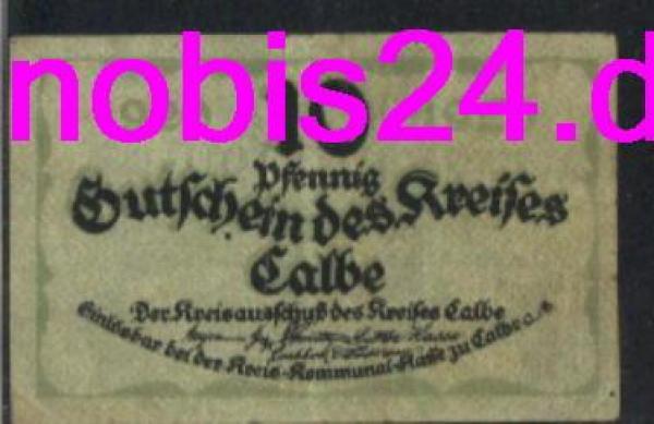 39240 Calbe Notgeld 10 Pfennige 1920