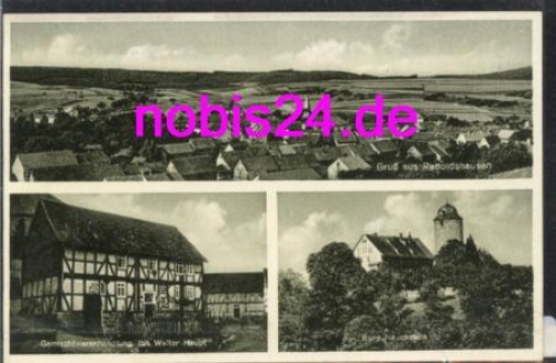 36286 Raboldshausen Shop Burg *ca.1935