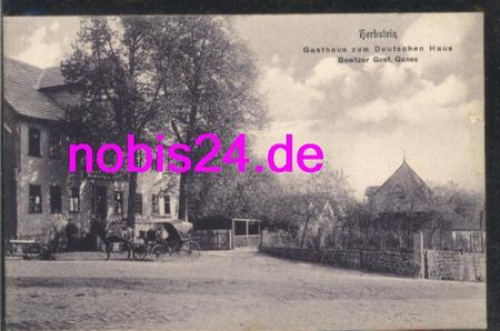 Herbstein Gasthof Deutsches Haus o 10.5.1911