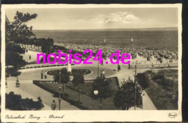 18609 Binz beach clock o 23.1.1941