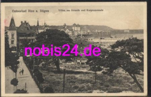 18609 Binz Rügen Villen am Strande *ca.1920