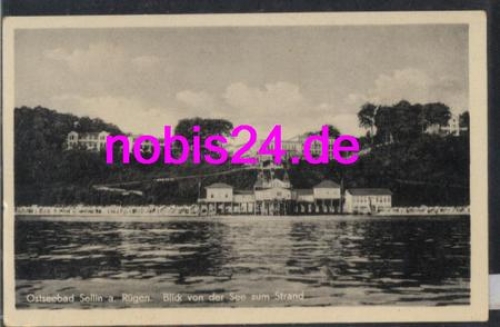 18586 Sellin Rugen  Strand *ca.1955