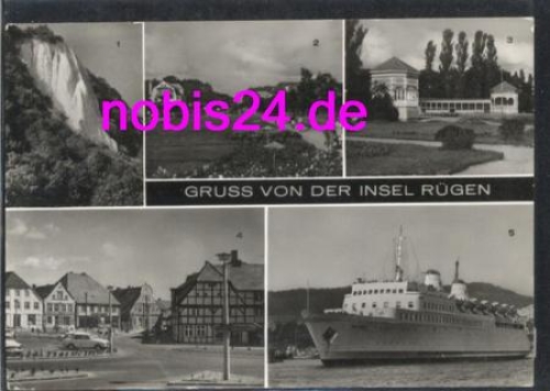 18586 Insel Rugen Schiff Sassnitz o 11.8.1984