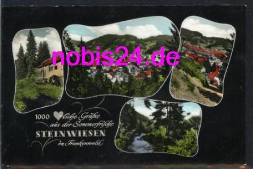 96349 Steinwiesen Frankenwald *ca.1965