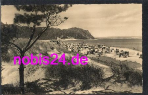 18586 Baabe Rügen Strandsansicht o 26.7.1967