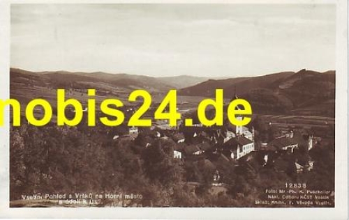 Tschechien - Vsetini Pohled Vrsko Horni *ca.1950
