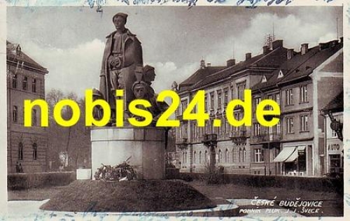 Ceske Budejovice Pomnik Pluk o ca.1930
