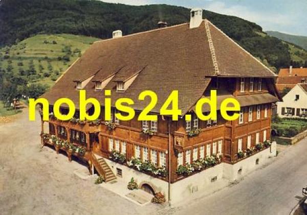 79286 Glottertal Gasthof goldener Engel o 11.8.1964