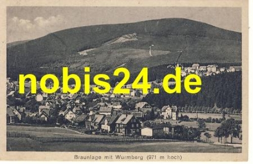 38700 Braunlage mit Wurmberg *ca.1920