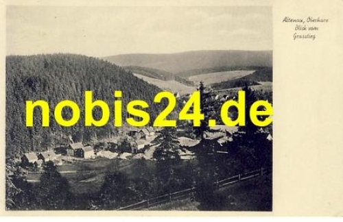 38707 Altenau Oberharz Blick ins Tal o 27.7.1942