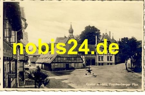 Goslar Harz Frankenberger Plan o ca.1935