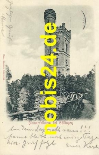 Göttingen Bismarckturm o 3.6.1905