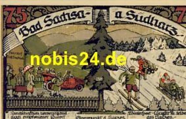 37441 Bad Sachsa  Notgeld 25 Pfennige 1921