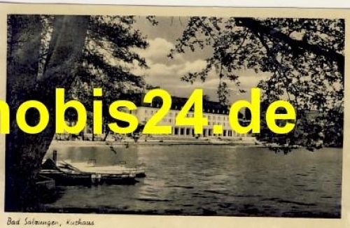 36433 Bad Salzungen Kurhaus am See *ca.1955