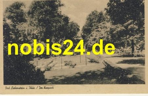 36448 Bad Liebenstein Im Kurpark *ca.1955