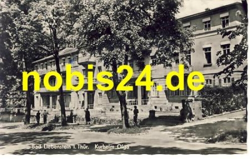 Bad Liebenstein Kurheim Olga o 30.1.1961
