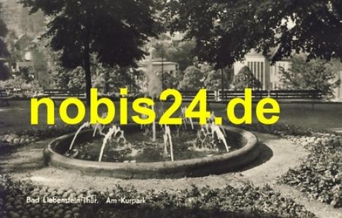36448 Bad Liebenstein Am Kurpark o 4.9.1969