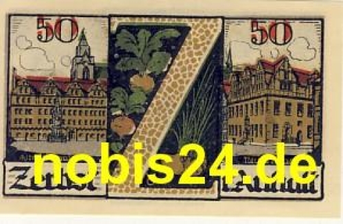 39261 Zerbst emergency money 50 pfennigs 1921