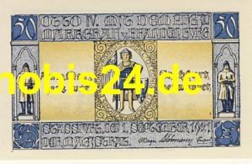 39418 Stassfurt Emergency money 25 pfennigs 1921