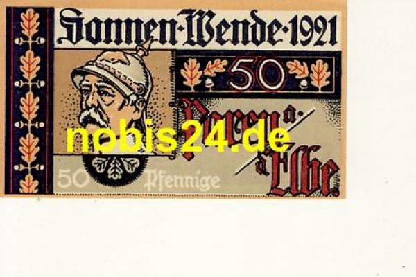 39317 Parey emergency money 50 pfennigs 1921