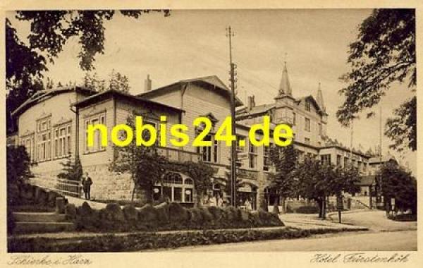 38879 Schierke Harz Hotel Fuerstenhoeh  *ca.1930