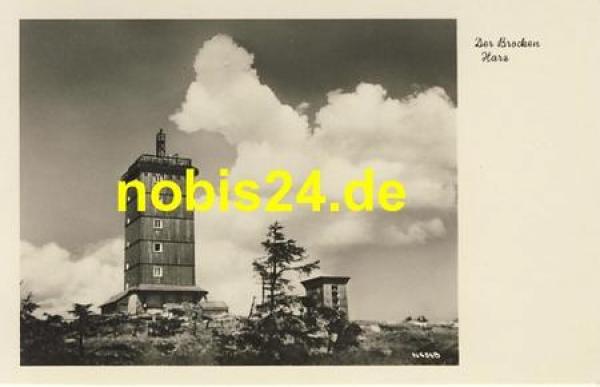 38875 Brocken Harz Turmansicht *ca.1955