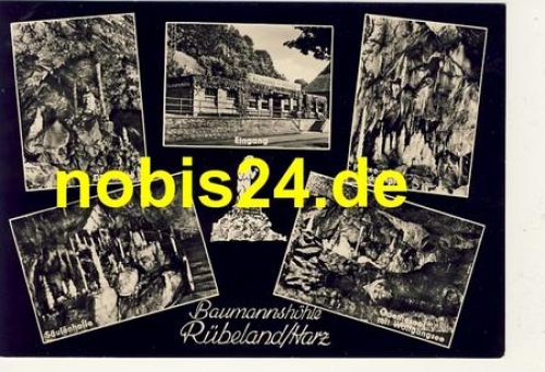 38889 Rübeland Harz  Baumannshöhle o ca.1968