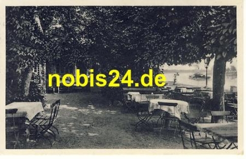 Wachwitz Dresden Gasthof Elbterrasse o 1930