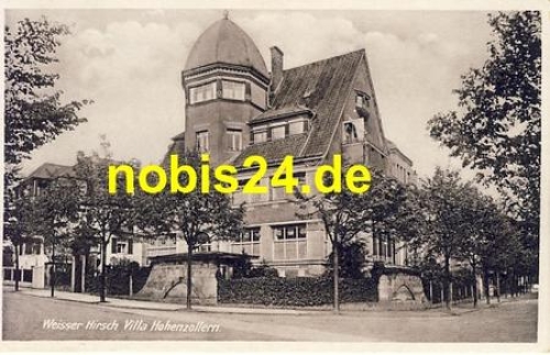 Weisser Hirsch Dresden Villa Hohenzollern * 1900