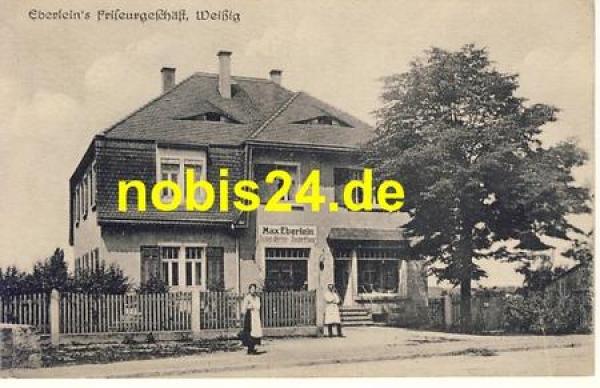 Weißig Dresden Friseur Eberlein *ca.1910