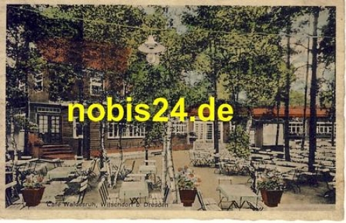 Wilschdorf Dresden Cafe Waldesruh *ca.1920