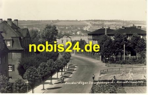 Dresden Übigau Scharfenbergerstrasse o 13.9.1937
