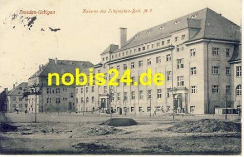 Übigau Dresden Kaserne Telegraphen Regiment o 1915