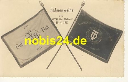 Stetzsch Dresden Fahnenweihe VTB *ca.1933